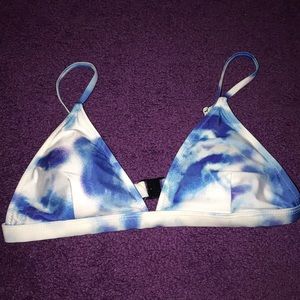 Tye die bikini top